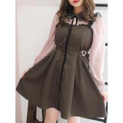 ロジータ ♡ハートバックルレースジャンスカ